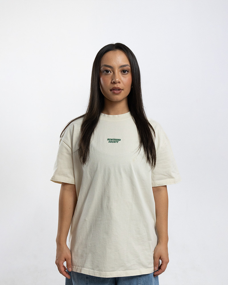 OVERSIZED T-SHIRT PASSION CREME