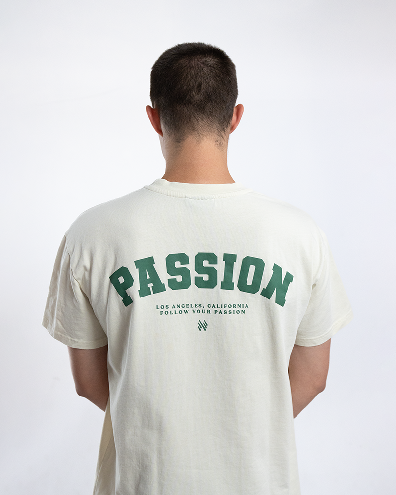 OVERSIZED T-SHIRT PASSION CREME