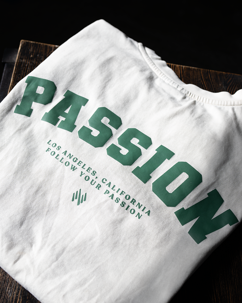 OVERSIZED T-SHIRT PASSION CREME