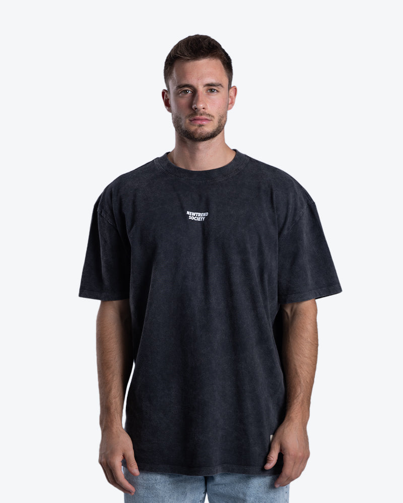 OVERSIZED T-SHIRT EARLY MORNINGS ACID WASHED