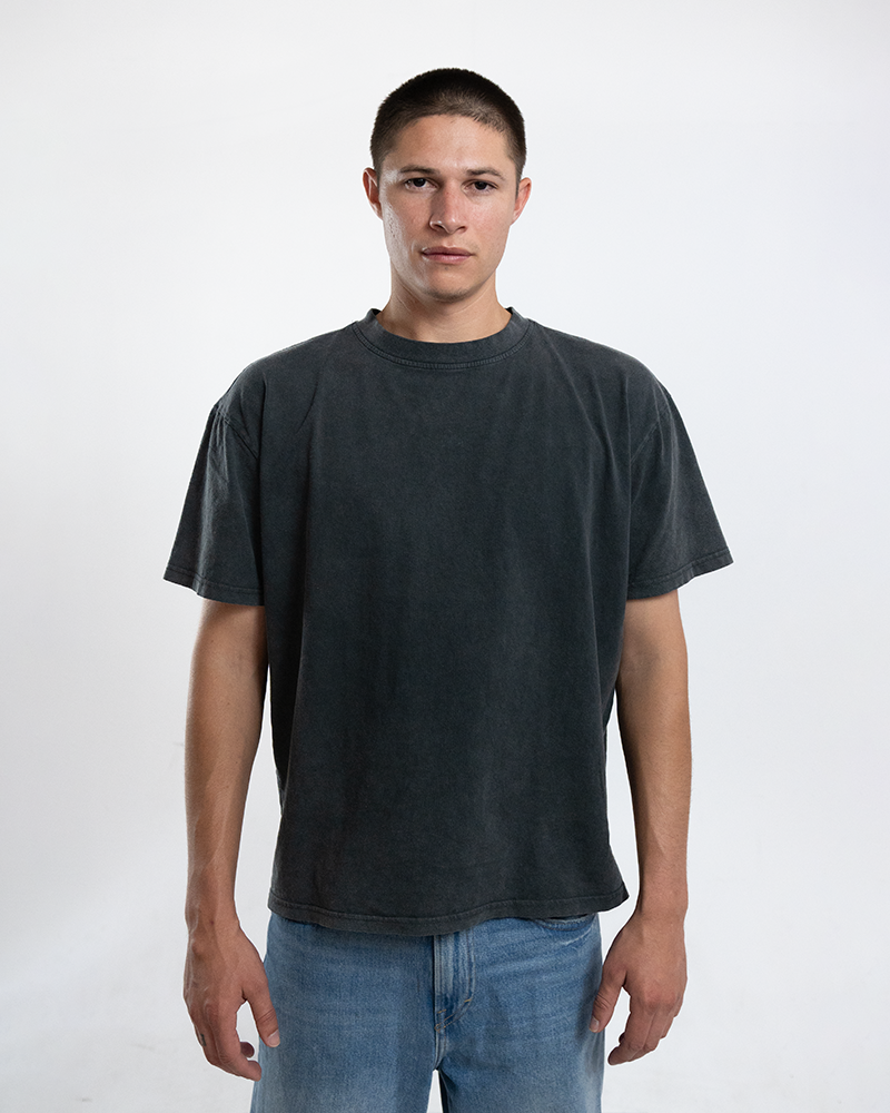 OVERSIZED T-SHIRT DREAM BIGGER ACID WASHED